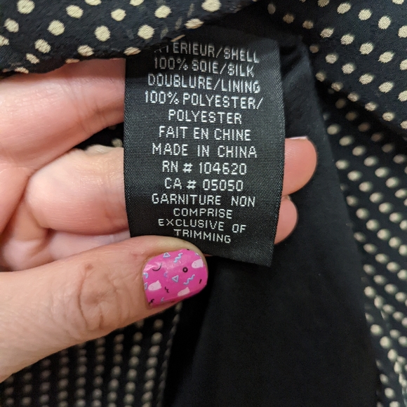 Jacob Silk Black and White, Strappy light dress - Picture 7 of 8